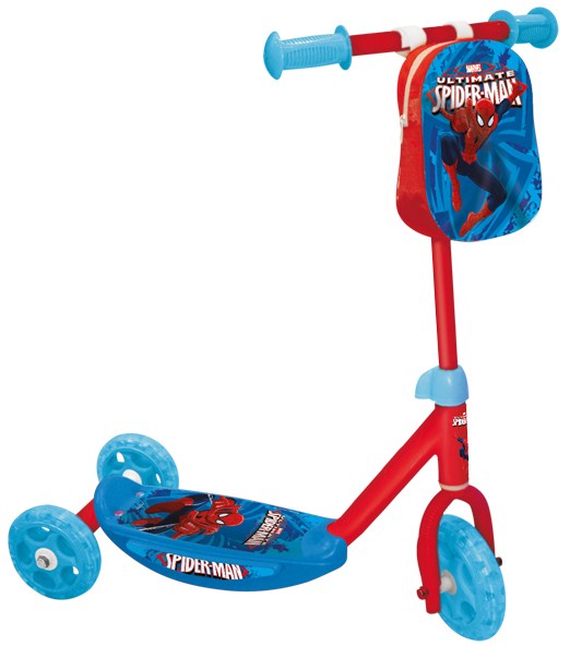 Trojkolesová kolobežka Spiderman