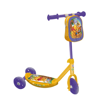 Trojkolesová kolobežka Macko Poo