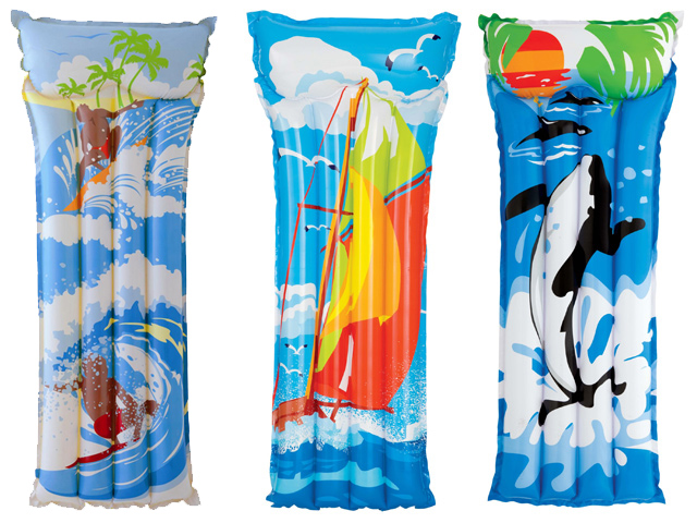 Nafukovacie ležadlo deluxe Intex