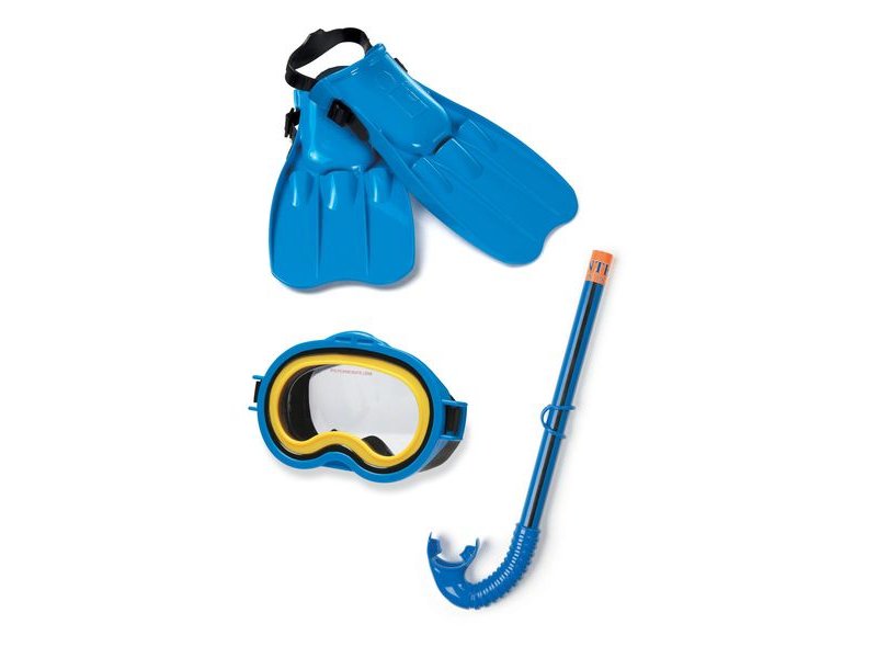 Detská potápacia súprava s plutv