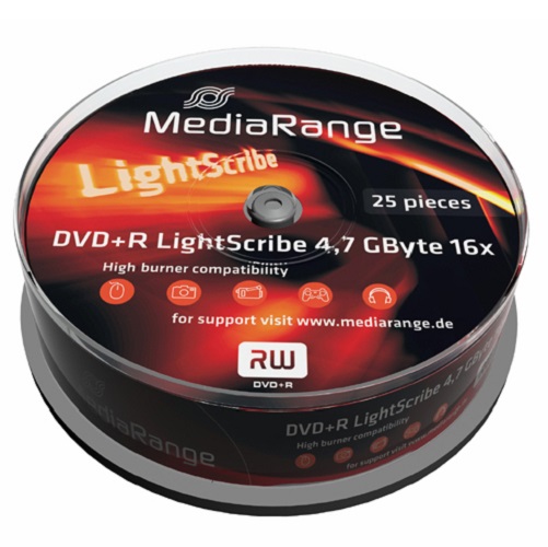 Médium MediaRange DVD+R 4,7 GB 1