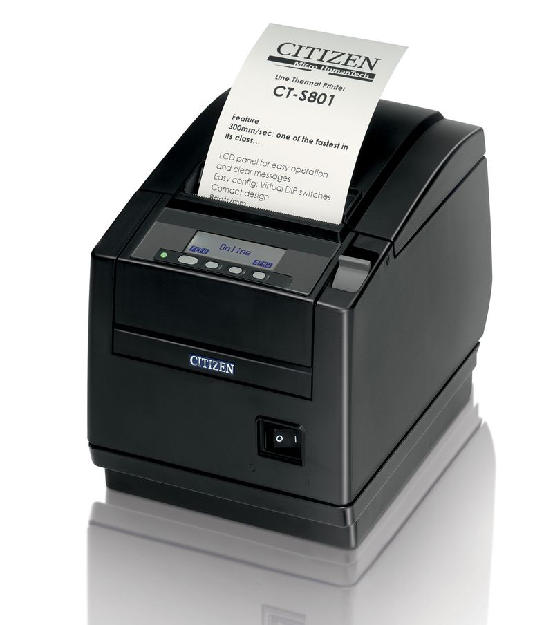 Tlačiareň Citizen CT-S801 Bez ro