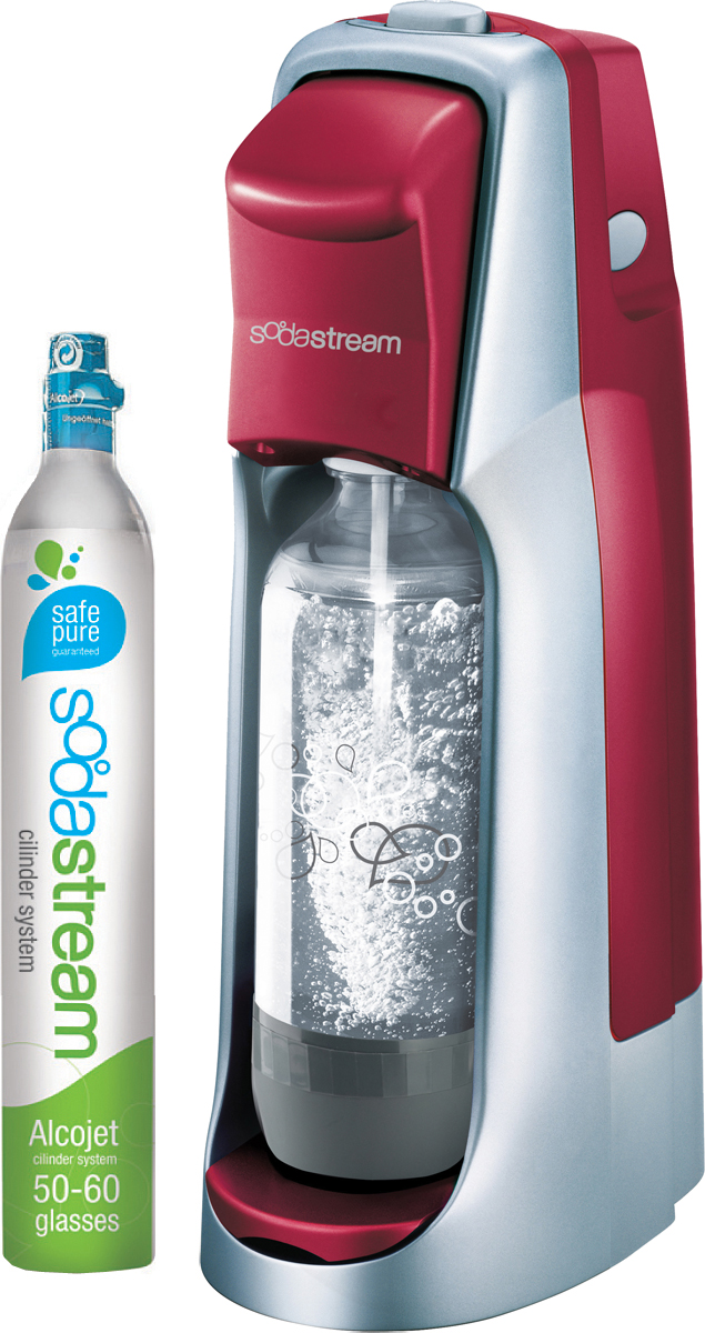 Výrobník sódy Sodastream JET red