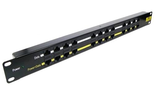 Patch panel POE UTP cat.5e 12p 1