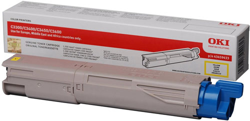 Toner OKI 43459433 do C3300n/340