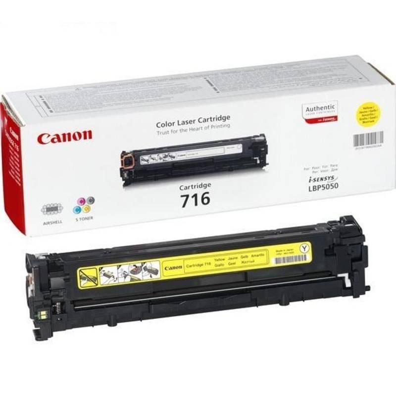 Toner Canon CRG-716Y žlutý (1500