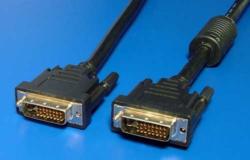 Kábel  DVI-D(M) - DVI-D(M), dual