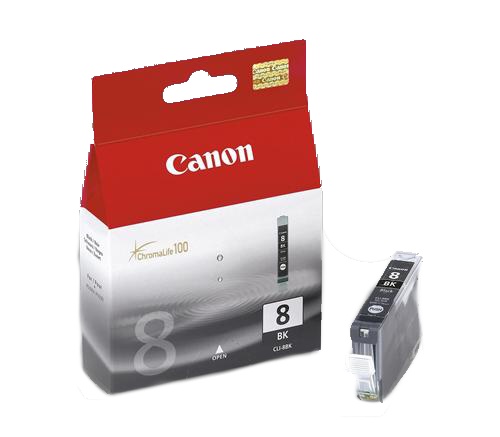 Atrament Canon Ink CLI-8B černý 