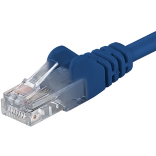 Patch kábel UTP Cat 6, 1m - modr