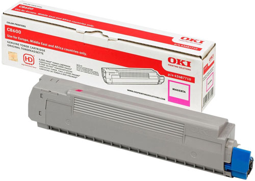 Toner OKI 43487710 do C8600/8800