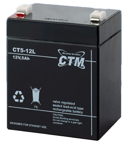 Batéria APC CT 12V 5 Ah /FASTON 