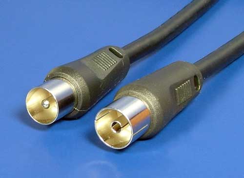 Kábel anténní 75 Ohm, IEC, M-F, 