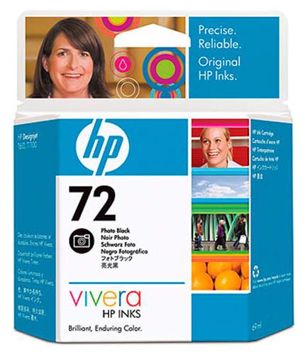 Atrament HP Ink No 72 foto černá