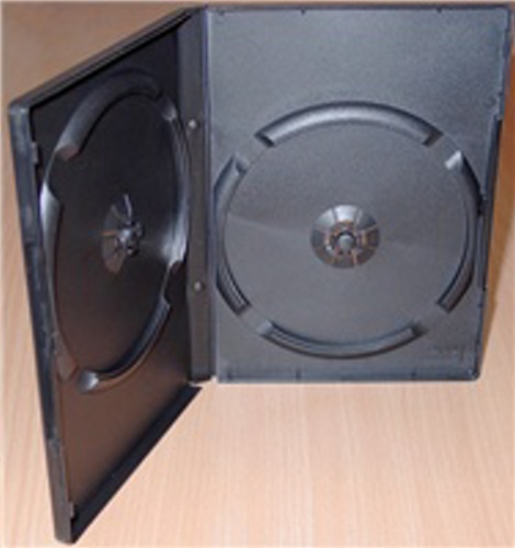 Obal box na dvd 2 DVD 14mm černý