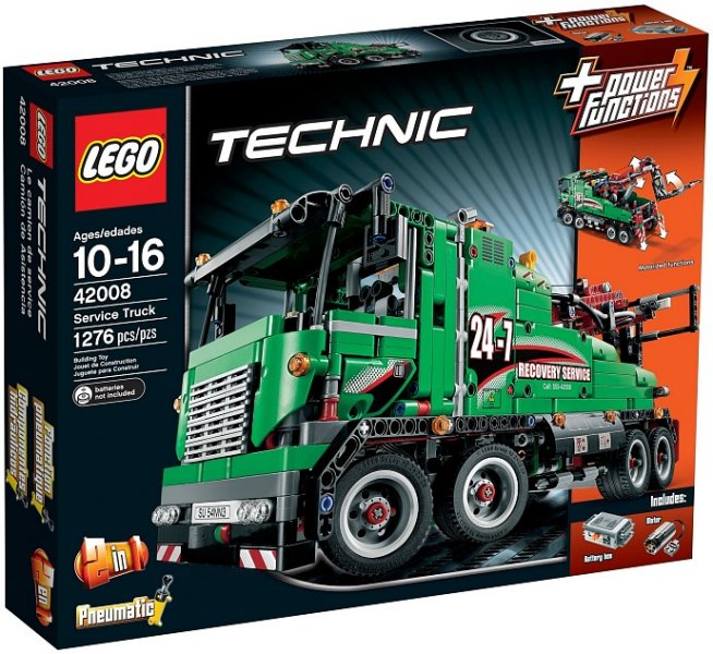 LEGO Technic 42008 Servisný truc
