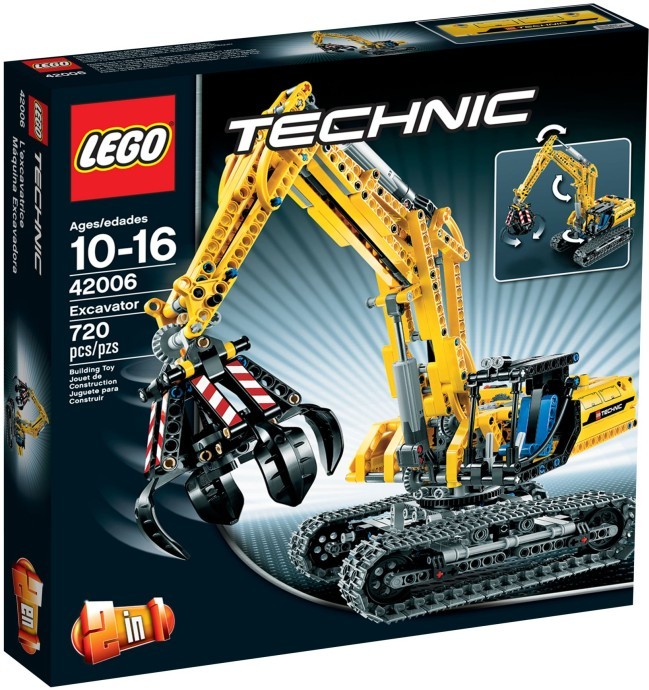 Lego Technic 42006 Bager