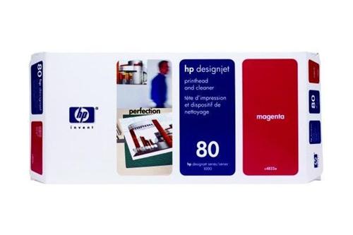 Atrament HP Ink No 80 purpurový 