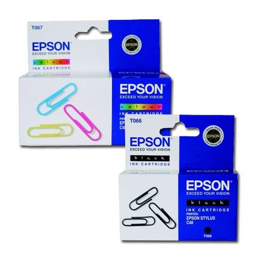 Atrament Epson T0666 +T0667 čern