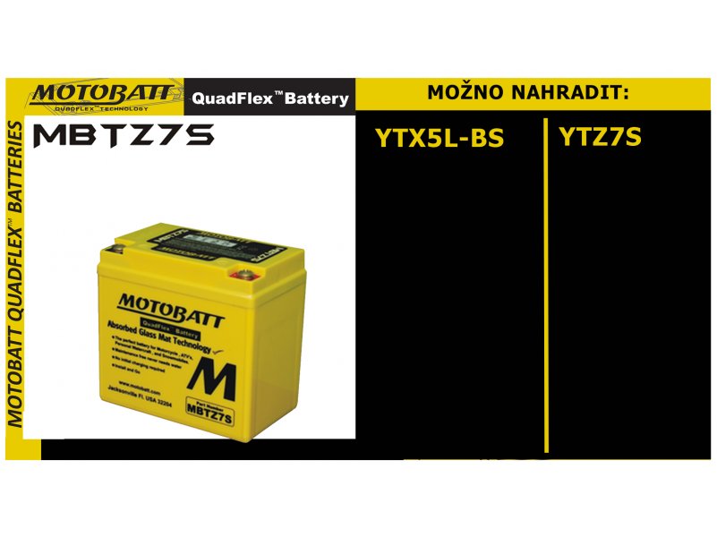Batéria Motobatt pro motocykly M