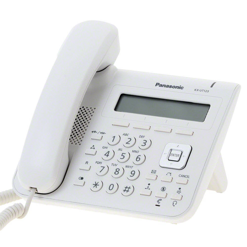 Telefón Panasonic KX-UT123NE-bíl