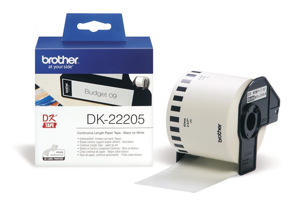 Role Brother DK-22205 papírová  