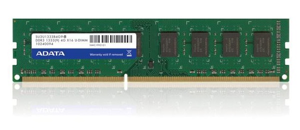 Pamäť Adata DDR3 1333 2GB CL9 Bu