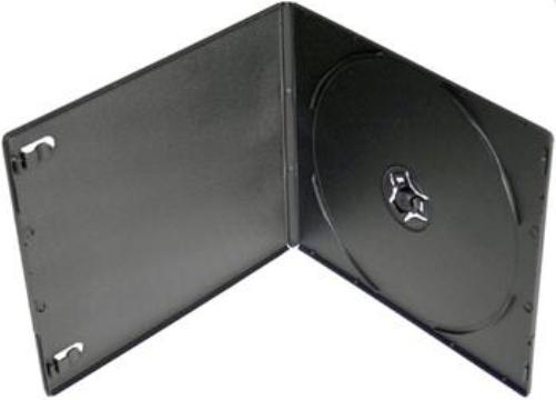 Obal box na dvd 1 VCD 10,4mm čer