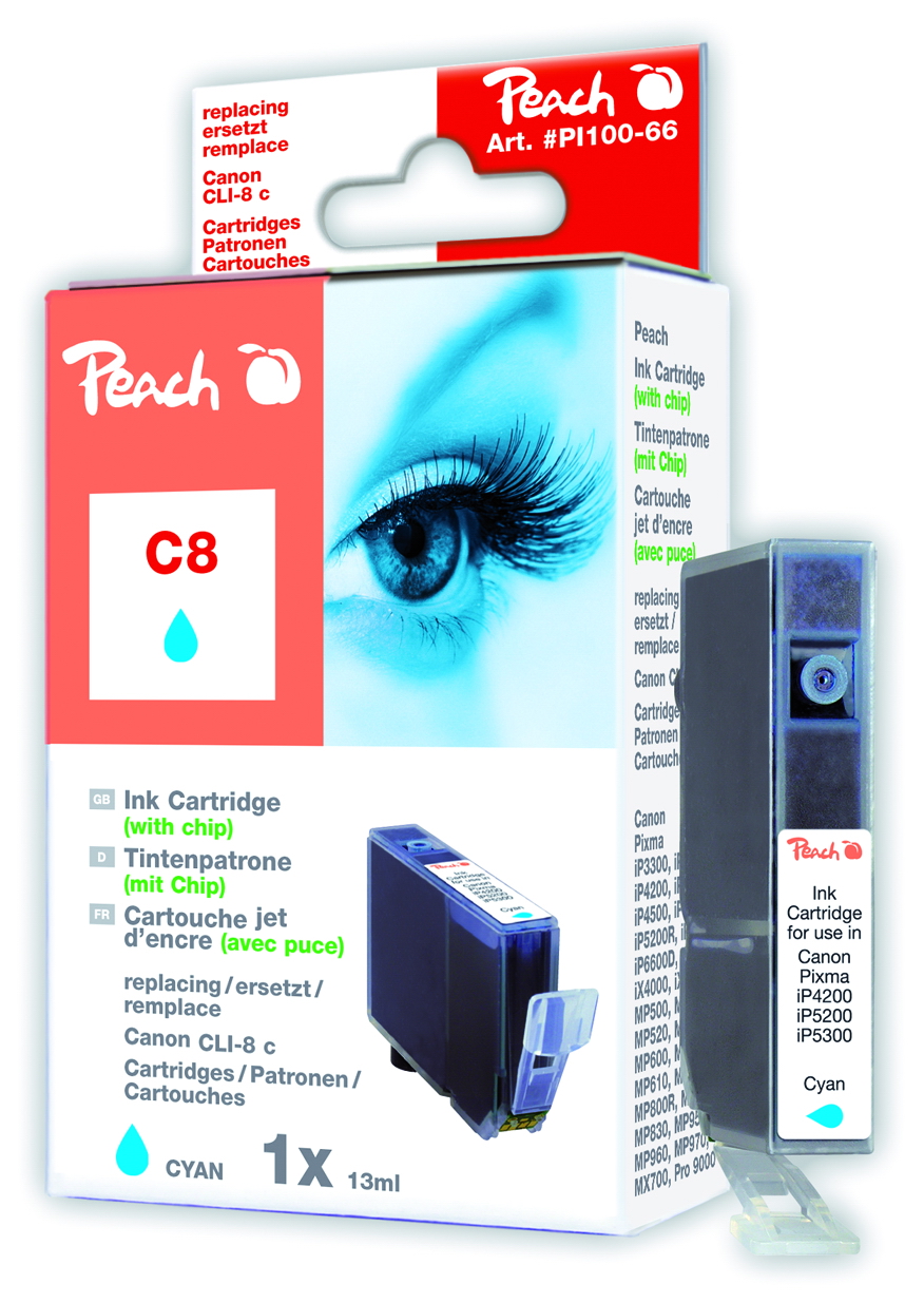 Atrament Peach CLI-8C kompatibil