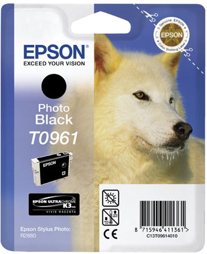 Atrament Epson T0961 černý, foto
