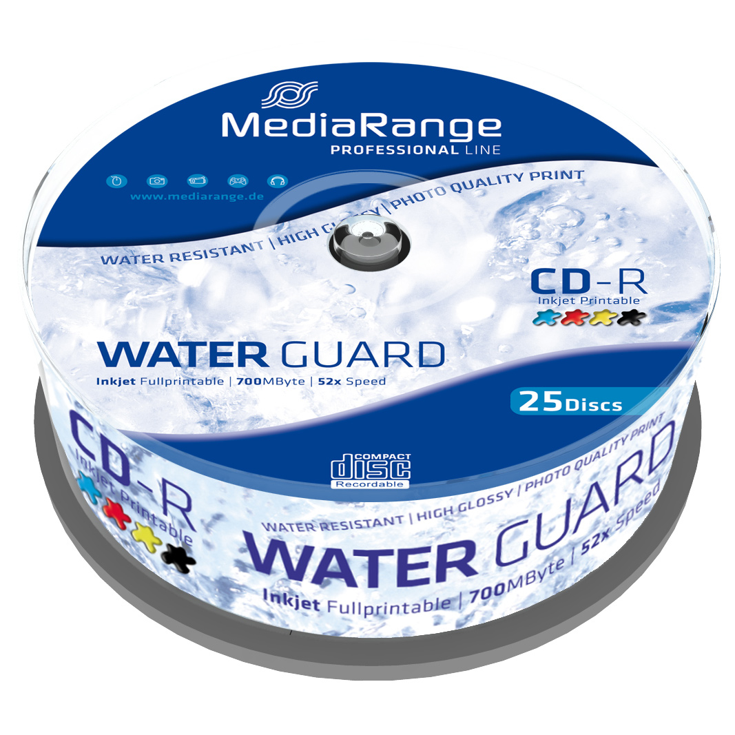 Médium MediaRange CD-R 700MB 52x