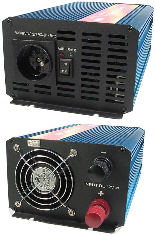 Napäťový menič Carspa P1000-12, 
