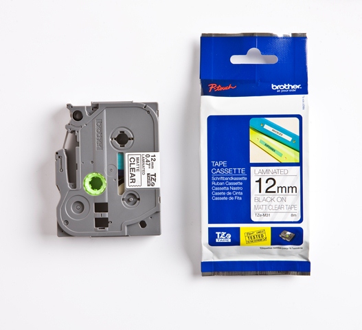 Kazeta Brother TZE-M31, 12mm, pr
