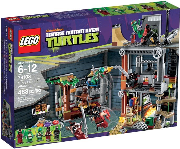 LEGO Ninja 79103 Korytnačí vpád 