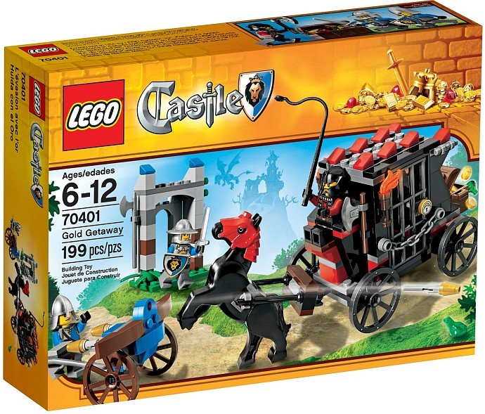 LEGO Castle 70401 Ulúpený zlatý 