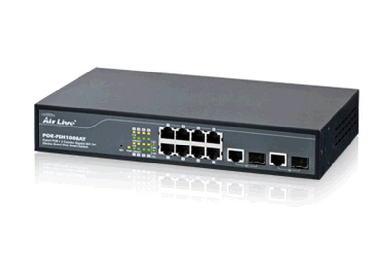 Switch AirLive POE-FSH1008AT 8x1
