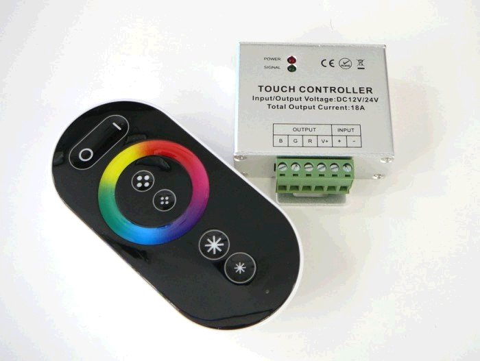 RGB LED kontrolér TLE RING 216W 