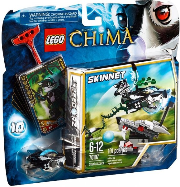 LEGO CHIMA 70107 Skunk útočí