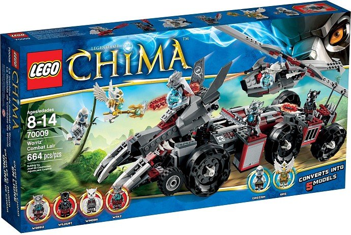 LEGO CHIMA 70009 Worrizova bojov