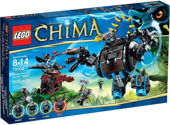 LEGO CHIMA 70008 Gorzanov gorilí