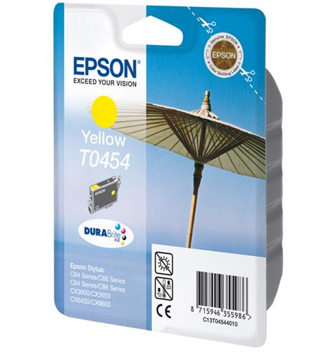 Atrament Epson Ink T0454 žlutý