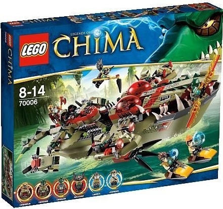 LEGO Chima 70006 Craggerov Kroko