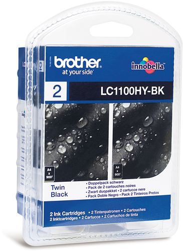 Atrament Brother Ink LC-1100 BKB