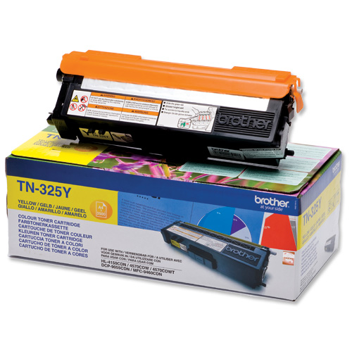 Toner Brother TN-325Y, žlutý (3 