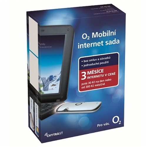 Modem USB 3G + O2 mobilní intern