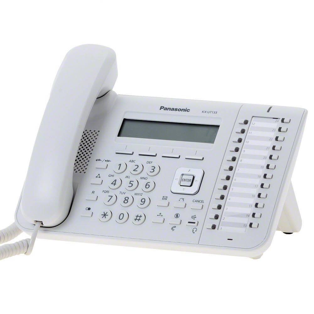 Telefón Panasonic KX-UT133NE-bíl