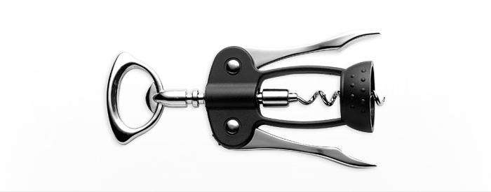 Vývrtka Fiskars KitchenSmart s k