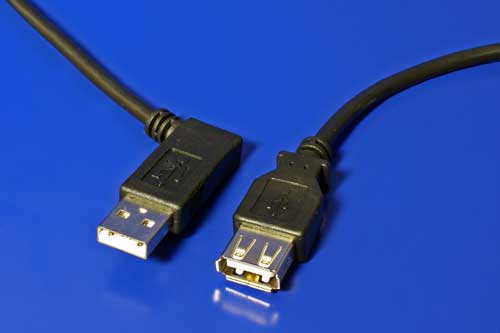 Kábel USB 2.0 A-A 30cm prodlužov