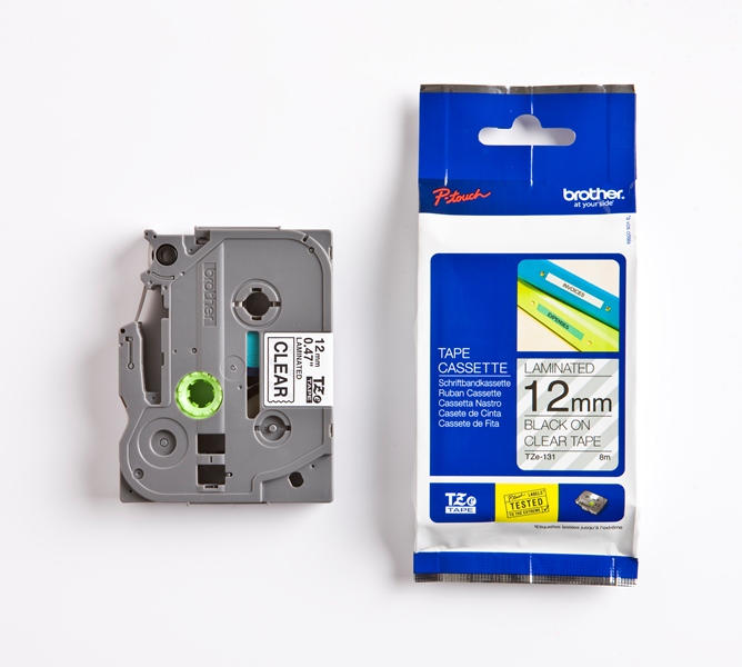 Kazeta Brother TZE131, 12mm, prů