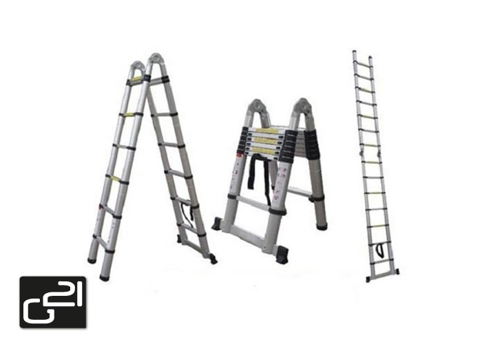 Teleskopický rebrík G21 GA-TZ12-