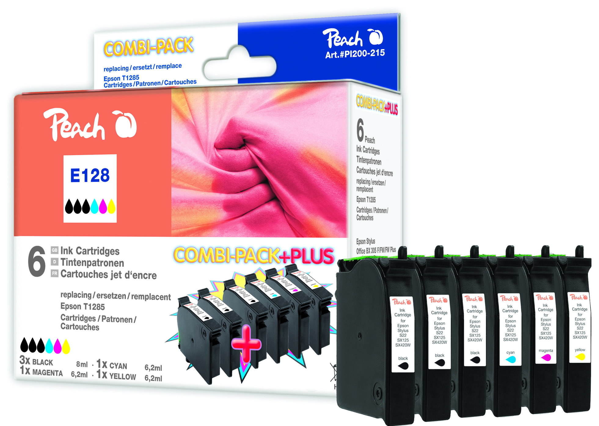 Atrament Peach T1285 Combi Pack 
